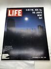 Vintage 19. November 1965 LIFE Magazine - "The Lights goes Out" - NYC Blackout