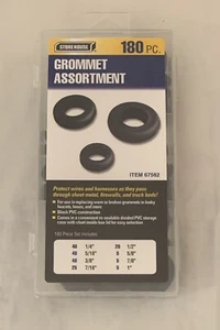 180 Piece Wire & Harness Rubber Grommet Set Auto Car Electrical Wiring Electric - Picture 1 of 3