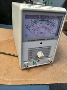GW Instek AC MILLIVOLTMEETER 1 CHANNEL GVT-417B millivolt MEETER - Afbeelding 1 van 5