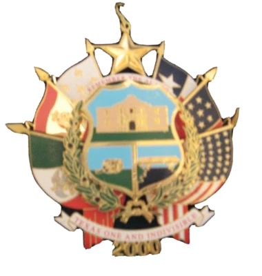 2000 Texas State Capitol Рождественское украшение реверс печати штата Техас новом - Изображение 1 из 4