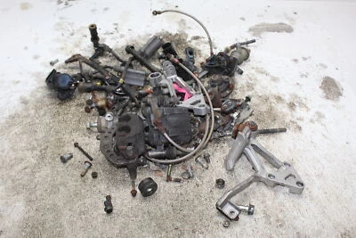 88-97 KAWASAKI NINJA 600R ZX600C PARTS AND HARDWARE LOT - Image 1 of 4