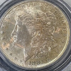 1881-S Morgan Silver Dollar MS63 PCGS 🔥🔥GLOSSY TONER🔥🔥 - Bild 1 von 9