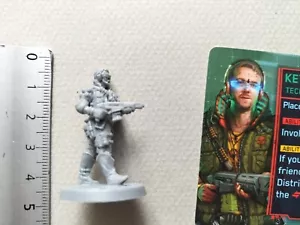 KEY-AR EDGERUNNER MINIATURE+CARD/CYBERPUNK 2077 GANGS OF NIGHT CITY/G439 - Foto 1 di 1