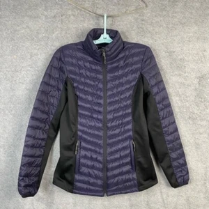 32 Degrees Heat Jacket Womens Small Purple Blue Jacket Full Zip - Picture 1 of 5