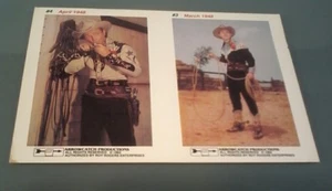 Roy Rogers~ Arrowcatch Productions Trading Cards Uncut 1992 #3,4 - Picture 1 of 4