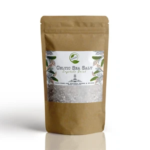 Cristales secos de sal marina celta 84 + minerales 100 % sal celta natural 100 g - Imagen 1 de 7