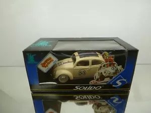 SOLIDO DISNEY HERBIE 53 LA COCCINELLE MONTECARLO -1:18 very rare- GOOD IN BOX - Bild 1 von 11