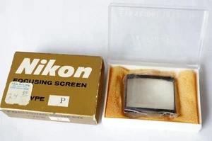 Nikon Focusing Screen Type A For F F2 with a horizontal split prism Barely Used - Picture 1 of 6