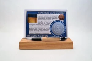Pen Made From Univ. of Kentucky's Memorial Coliseum Wooden Basketball Floor - Picture 1 of 8