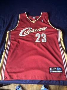 Lebron James Authentic (Rookie) Reebok Cleveland Cavaliers Jersey - Picture 1 of 2