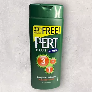 1 x Pert Plus For Men 3in1 Shampoo Conditioner Body Wash 16oz - Picture 1 of 3