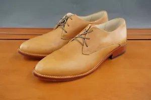 Nisolo James Oxford Damenschuhe 9 braun Leder Schnürschuhe Freizeit flache mandelförmige Zehenpartie - Bild 1 von 13