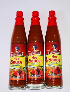 Madam Gougousse heiße Sauce Chili Cho Net WT. 3 Unzen (89 ml) 3 Flaschen - Bild 1 von 2