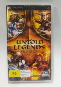 Sony PSP Untold Legends: Brotherhoods Of The Blade Game & Manual - Picture 1 of 2