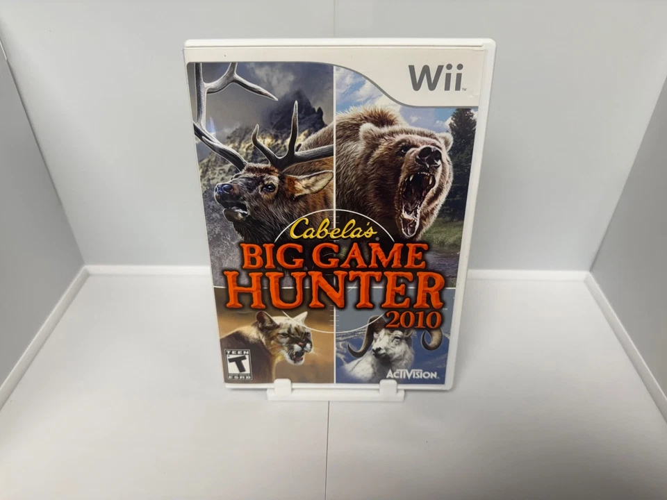 Cabela's Big Game Hunter 2010 Nintendo Wii - Juego CIB, Estuche Manual | ¡PROBADO! Foto 1 de 4