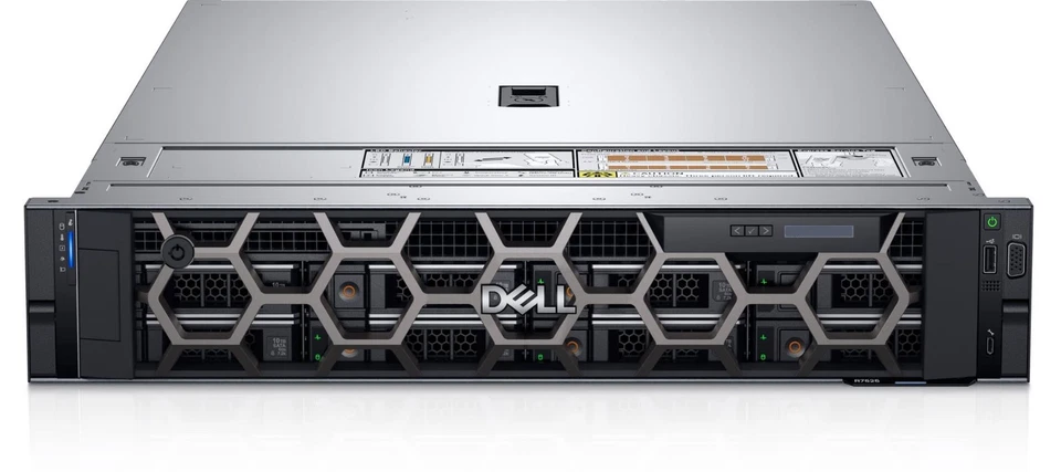 Server Dell PowerEdge R7425 8x3.5" 2xEPYC7371 32GB RAM 2x960GB SSD H730P iDRAC9 - Image 1 of 1