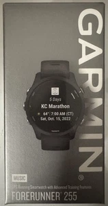Reloj inteligente Garmin Forerunner 255 Music GPS para correr ¡¡¡Nuevo!!! 010-02641-20 - Imagen 1 de 7
