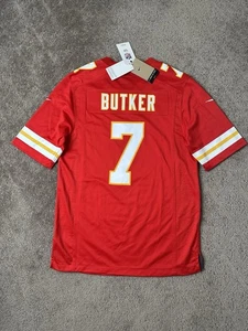 NEW Jersey #7 Harrison Butker Vapor FUSE Red Elite Kansas City Chiefs, Size S - Picture 1 of 11