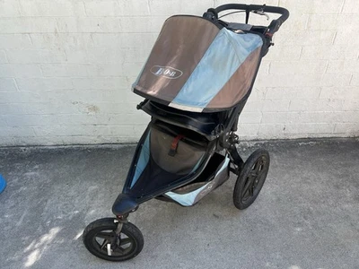 Cochecito para correr Bob Revolution Pro azul de 3 ruedas / ¡DEBE RECOGER!  ¡NO SE ENVIARÁ! Foto 1 de 4