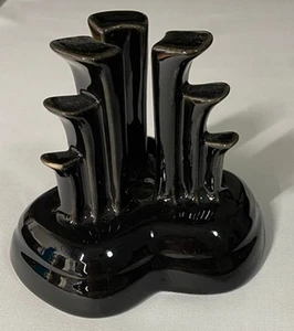 Fiesta/Fiestaware Kerzenhalter schwarz Pyramide Dreibein NEU ohne Karton - Bild 1 von 5