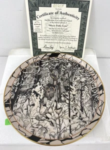 "Where Paths Cross" by Diana Casey- Silent Journey Coll. Bradford Exchange Plate - Picture 1 of 3