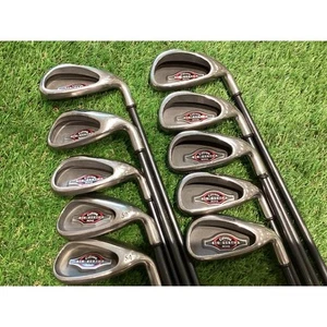Callaway Big Bertha Iron Set 10pcs 3-SW BIG BERTHA AM/AT Flex R - Picture 1 of 5