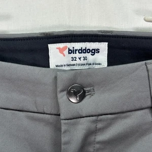 Pantalones Birddogs Para Hombre 32 x 28 Gris Elástico Chino Rendimiento Golf (etiqueta 30"L) - Imagen 1 de 11
