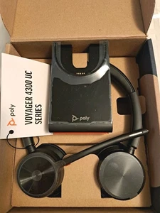 BRAND NEW! Poly Voyager 4320 UC Wireless Headset - Picture 1 of 3