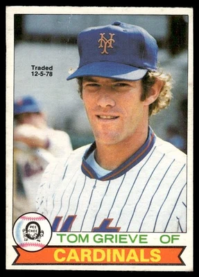 1979 O-Pee-Chee Tom Grieve St. Louis Cardinals #138 - Image 1 of 2