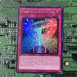 Transaction Rollback MZMI-DE038 Ultra Maze of Millennia 1. Auflage Yugioh Karte - Bild 1 von 5