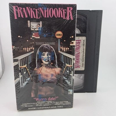 Frankenhooker - VHS - Unrated Version Box - Original Shrink With Watermarks  - Image 1 of 4