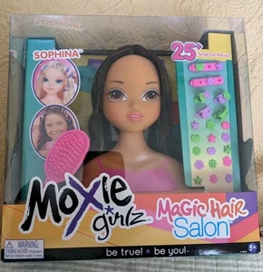 Moxie Girlz Magic Hair Salon, Sophina 25+ Snap On Pieces Hair Accessories Doll - Picture 1 of 5