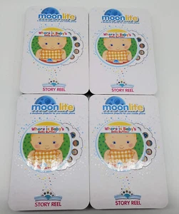 4 pack of Moonlite Story Reel - Where Is Baby’s Belly Button - New and Sealed - Picture 1 of 4
