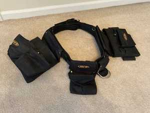 AWP Black Nylon Adjustable Tool Belt - Picture 1 of 8