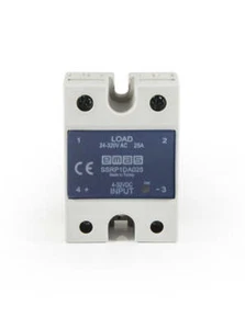 1PH Halbleiterrelais EMAS SSRP1DA025 | 4-32V Steuerung / Last 25A 24~320V | UK - Bild 1 von 3