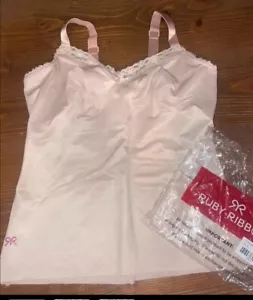 Ruby Ribbon new Lumina Lace Cami #1841 - Picture 1 of 6