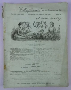 Girl's Own Paper July 1890 Containing The Numbers For June - Bild 1 von 1