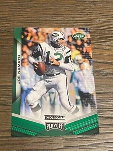 Joe Namath 2019 Panini Playoff Kickoff #23 New York Jets Parallelo - Foto 1 di 3