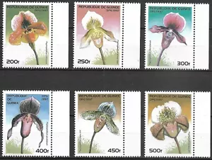 GUINEE- 1997 MNH "Flowers - ORCHIDS" Complete Set Of 6 Stamps !!! - Picture 1 of 1