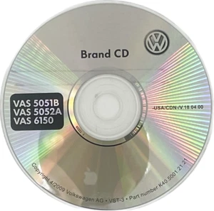 Volkswagen Brand CD K40.5001.21.21 V.18.04.00 for VAS 5051B 5052A 6150 - Picture 1 of 2