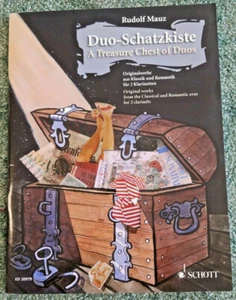 Rudolf Mauz A TREASURE CHEST OF DUOS Clarinet Book from Classic/Romantic Eras - Picture 1 of 2