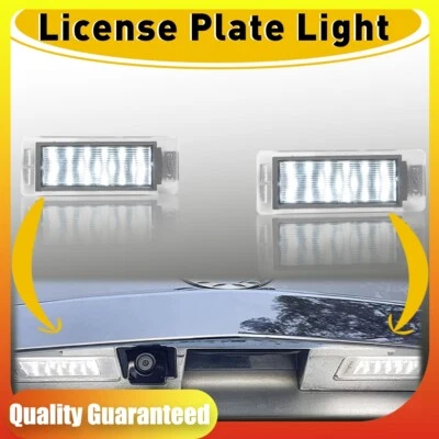Para Chevrolet SS 2014-2017 2X LED Luces de matrícula Lámpara de parachoques trasero Blanco Foto 1 de 4