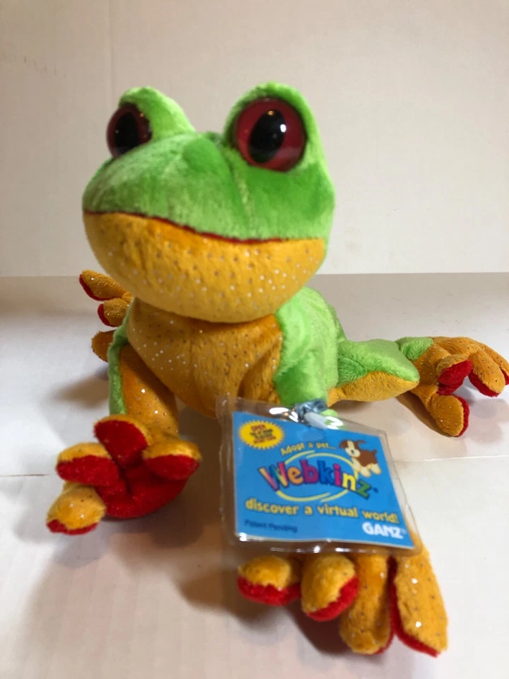Webkinz Tree Frog HM109~New Sealed Code - Image 1 of 1