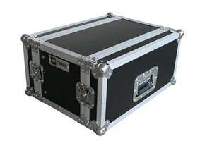 Effect Rack 5U 25cm Butterfly Rails Front DJ Rack Case Siderack DD Flight Case - Picture 1 of 3