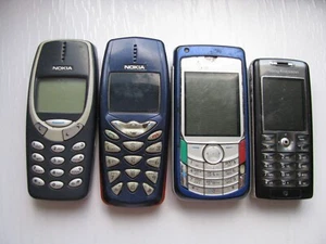 3 Old Nokia + Sony Ericsson Phones For parts or not working - Zdjęcie 1 z 4