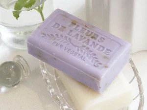  JABÓN DE NAVIDAD DE MARSEILLE LAVANDA FRANCESA JABÓN MIEL BAÑO BODA - Imagen 1 de 12