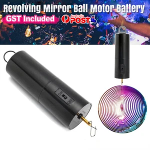Mirror Ball Motor Spin Battery Operated Rotating Turning Disco Party Wedding AU - Picture 1 of 14