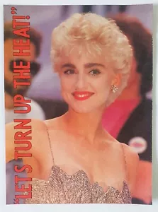 MADONNA magazine pin-up pull-out poster 1 page 1986 vintage Who's that girl - Bild 1 von 7