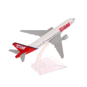 Scale 1:200 Metal Aircraft Replica Brazilian TAM Boeing 777 AirplaneToys for Boy - Picture 1 of 11
