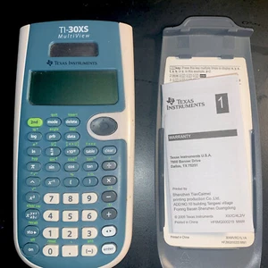 Texas Instruments TI-30XS Multiview Scientific Math Calculator w/Cover Handheld - Picture 1 of 4